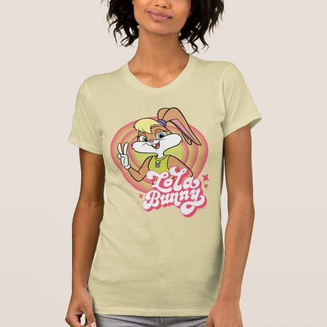 Lola Retro LOONEY TUNES™ Ringar T Shirt (Framsida)