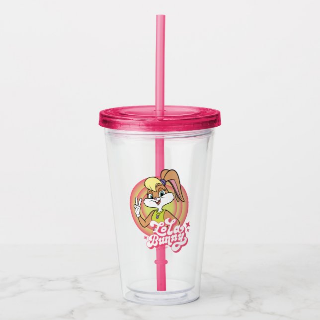 Lola Retro LOONEY TUNES™ Ringar Take Away Mugg (Framsida)
