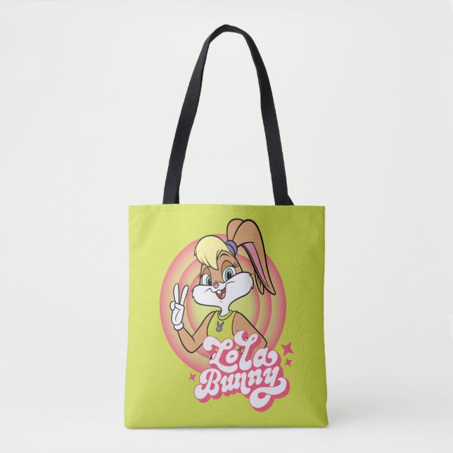 Lola Retro LOONEY TUNES™ Ringar Tygkasse (Framsida)