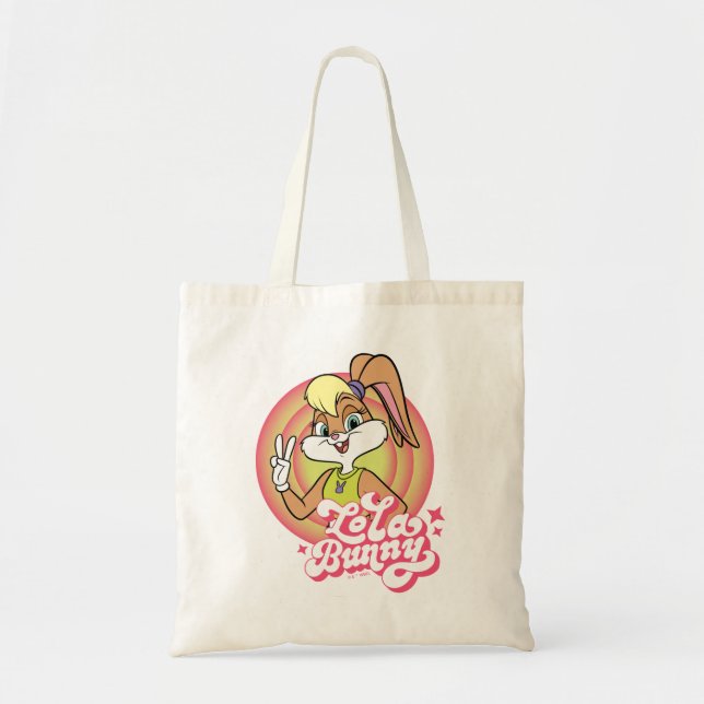 Lola Retro LOONEY TUNES™ Ringar Tygkasse (Framsidan)