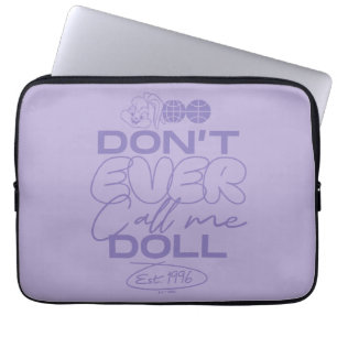 Lola "Ring aldrig mig Doll" Laptop Fodral