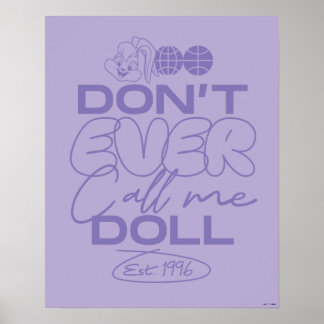 Lola "Ring aldrig mig Doll" Poster