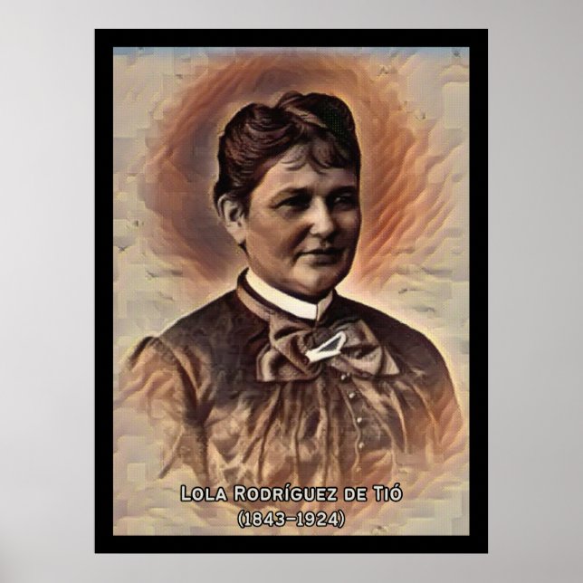 Lola Rodriguez De Tio Poster (Framsidan)