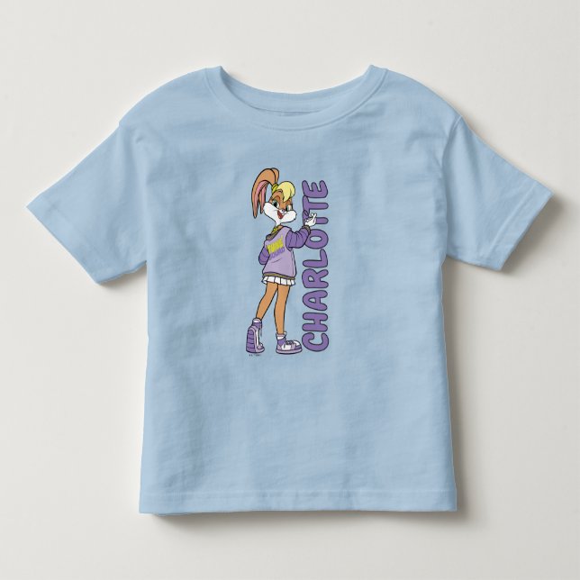 Lola TUNE SQUAD™ Universitets Heart T Shirt (Framsida)
