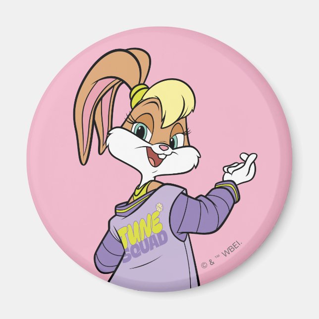 Lola TUNE SQUAD™ Varsity Heart Magnet (Framsidan)