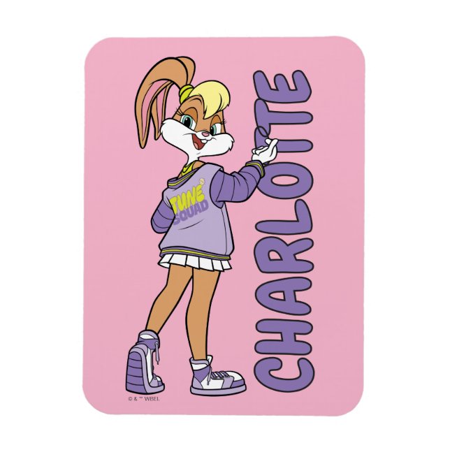 Lola TUNE SQUAD™ Varsity Heart Magnet (Vertikal)