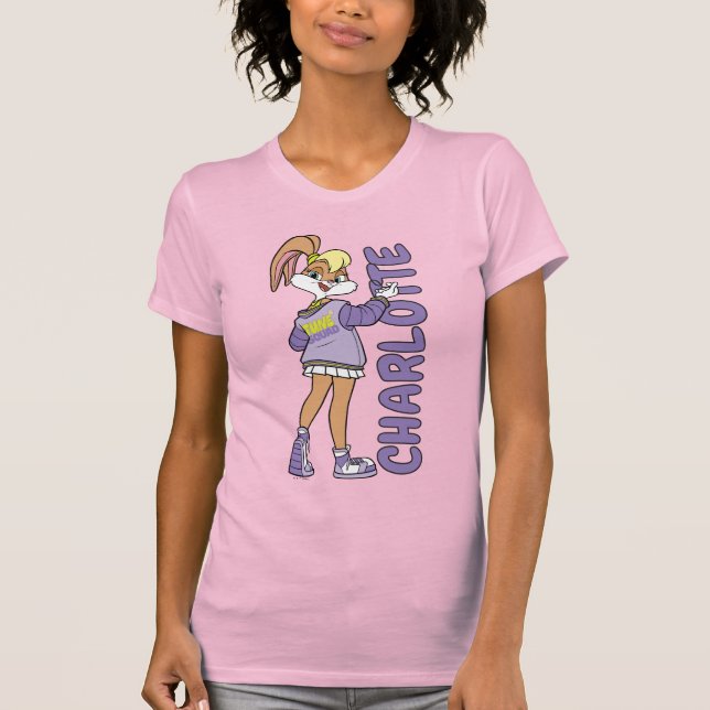 Lola TUNE SQUAD™ Varsity Heart T Shirt (Framsida)