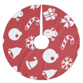 Lolailo 12 God jul/Feliz Navidad Julgransmatta Borstad Polyester