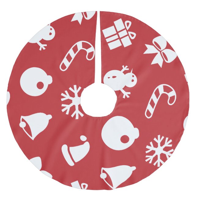 Lolailo 12 God jul/Feliz Navidad Julgransmatta Borstad Polyester (Framsidan)