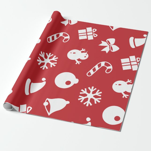 Lolailo 12 God jul/Feliz Navidad Presentpapper (Utrullad)