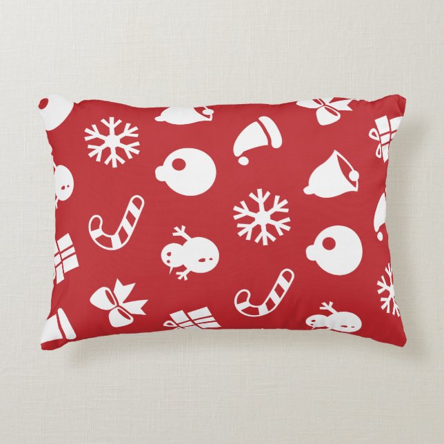 Lolailo 12 God jul/Feliz Navidad Prydnadskudde (Framsidan)