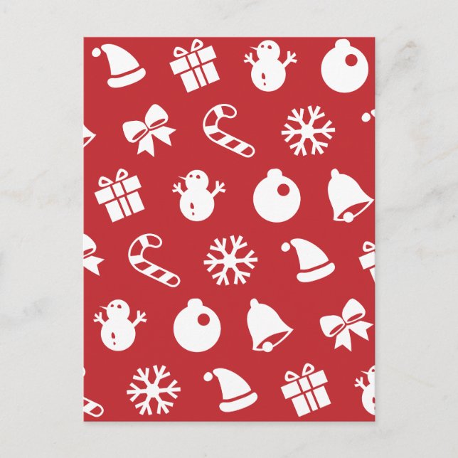 Lolailo 12 God jul/Feliz Navidad Vykort (Framsida)