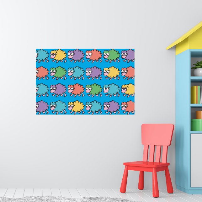 Lolailo 15 Vem sa bin Poster (Barnkammare 1)