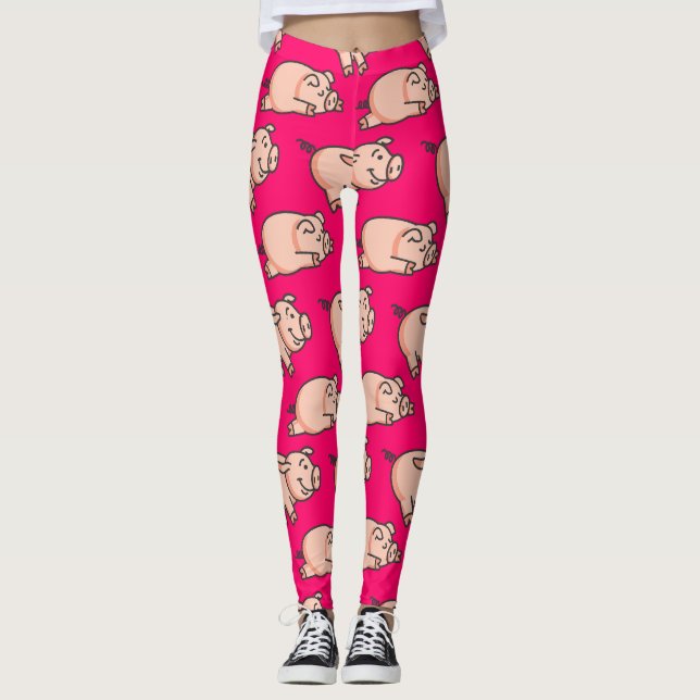 Lolailo 19 Oink Oink Oink Leggings (Framsida)