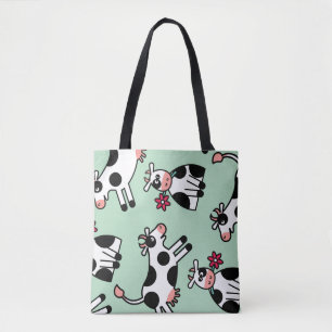 Lolailo 22 Flower Power Cow Tygkasse