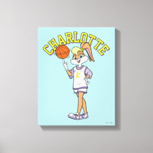 Lola's Basketball Spin Canvastryck