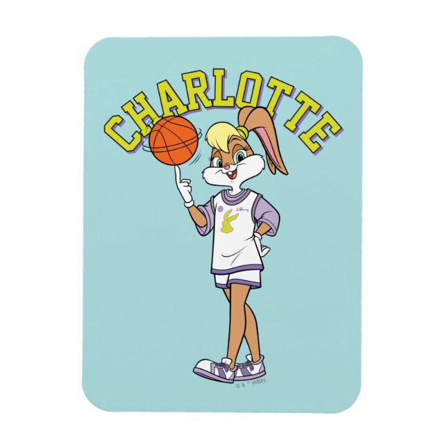 Lola's Basketball Spin Magnet (Vertikal)