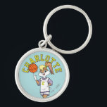 Lola's Basketball Spin Rund Silverfärgad Nyckelring<br><div class="desc">Önskar i stil med Lolas Basketball Spin! Den här dynamiska bilden fångar Lola Bunnys lekfulla anda när hon vrider en basketboll med skoningslös nåd. Hennes ikoniska och tillitsfulla inställning gör den här utformningen till en slam dunk för alla Looney Tunes fläkt. Anpassa din Zazzle-växel - från komitt till mugg som...</div>