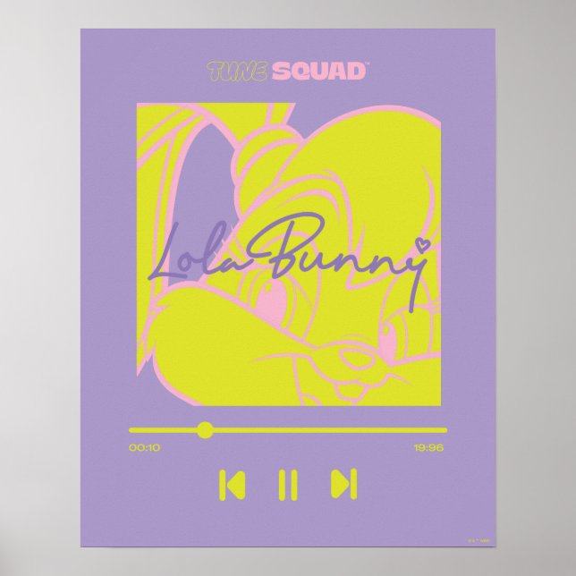 Lolas musikspelare poster (Framsidan)