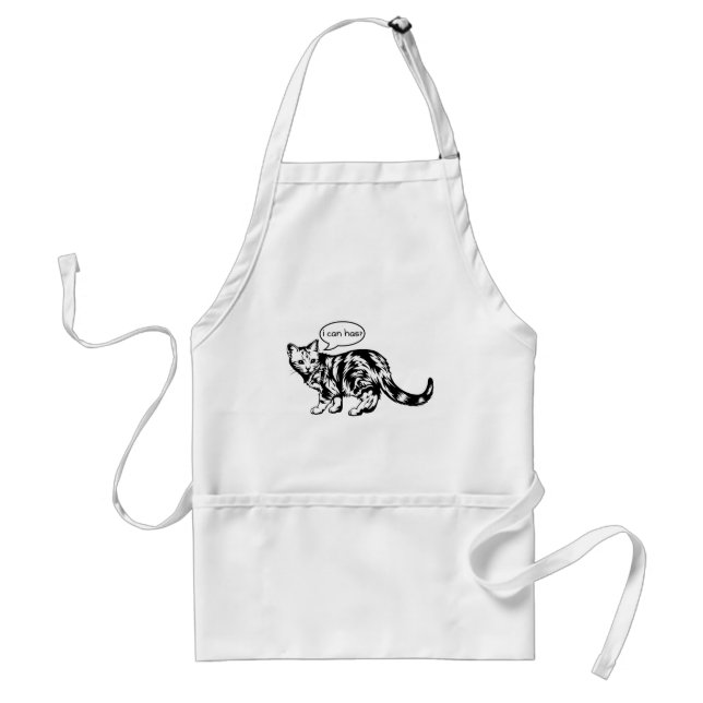 lolcat - jag kan har? förkläde (Framsidan)