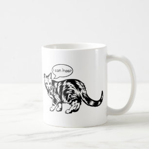 lolcat - jag kan har? kaffemugg
