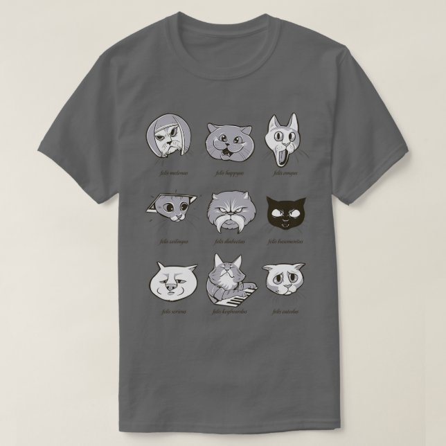 LOLcat Taxonomy T Shirt (Design framsida)