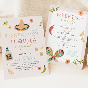 LOLITA Fiesta Siesta Tequila Bach Välkommen Brev