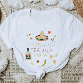 LOLITA Fiesta Siesta Tequila Repeat Bachelorette T Shirt