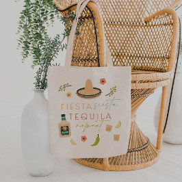 LOLITA Fiesta Siesta Tequila Repeat Bachelorette Tygkasse