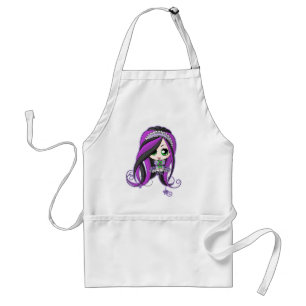 Lolita Kärlek Her Teddy Anime Apron Förkläde