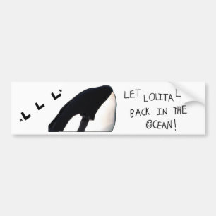 Lolita pension Bumper Sticker Bildekal