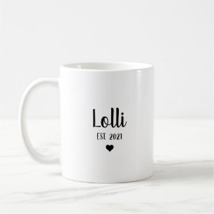 Lolli Mormor Graviditetspresent Kaffemugg