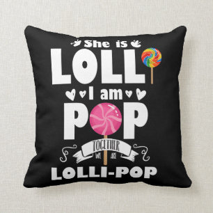 Lolli Pop Cute Grandchild Candy Kudde
