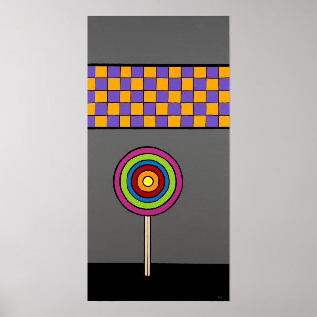 "Lolli Pop" Skriv ut Poster (Framsidan)