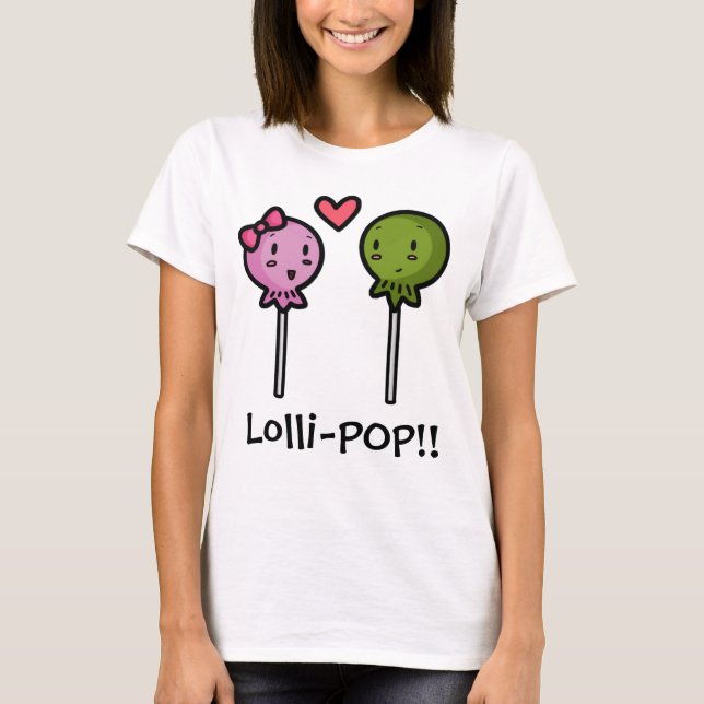 Lolli-POP! t-skjorta Tee (Framsida)