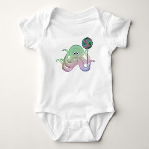 Lolli-pops Octopus för barn & Baby Tshirt Tröja