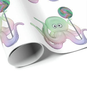 Lolli-pops Octopus Presentpapper