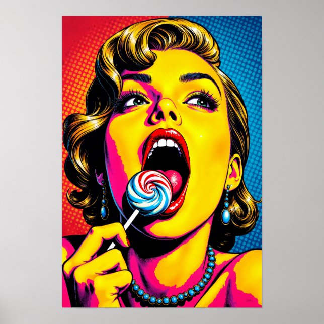 LolliPOP Art Poster (Framsidan)