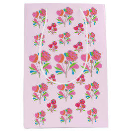 Lollipop-blomma med gift-flagga