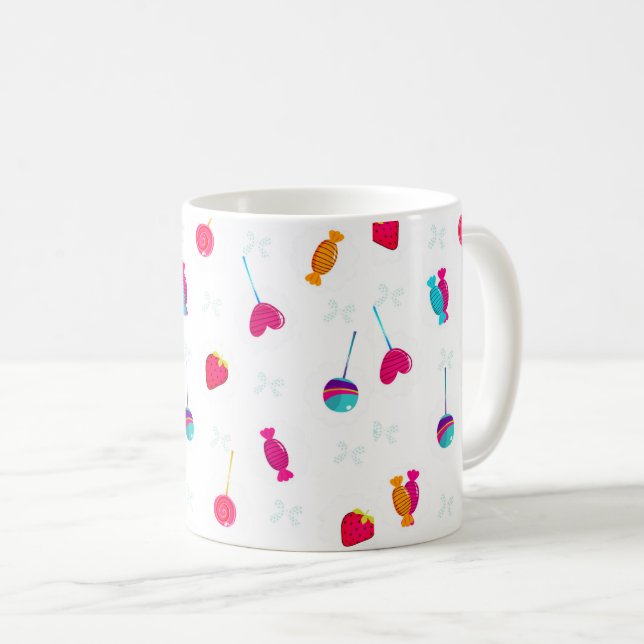 Lollipop Candy Kaffemugg (Framsida höger)