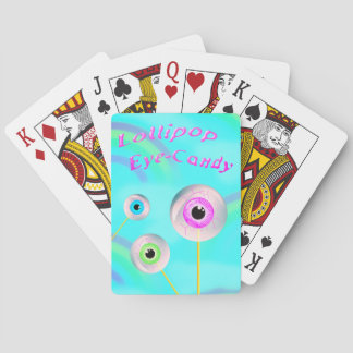 Lollipop Eye Candy - låtsas reklam Casinokort