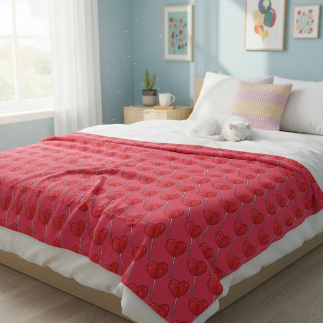 Lollipop Fleece Blanket (Skapare uppladdad)