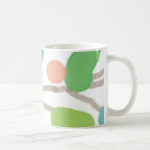 "Lollipop Flowers", 11 oz kaffe mugg