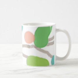 "Lollipop Flowers", 11 oz kaffe mugg