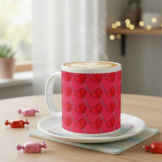 Lollipop Giant Coffee Mugg Jumbo Mugg (Skapare uppladdad)