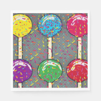 Lollipop Kärlek Pappersservett