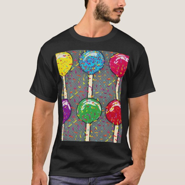 Lollipop Kärlek T Shirt (Framsida)