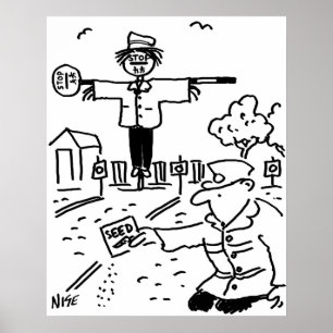 Lollipop Man Användas Lollipops för att skapa Fåge Poster