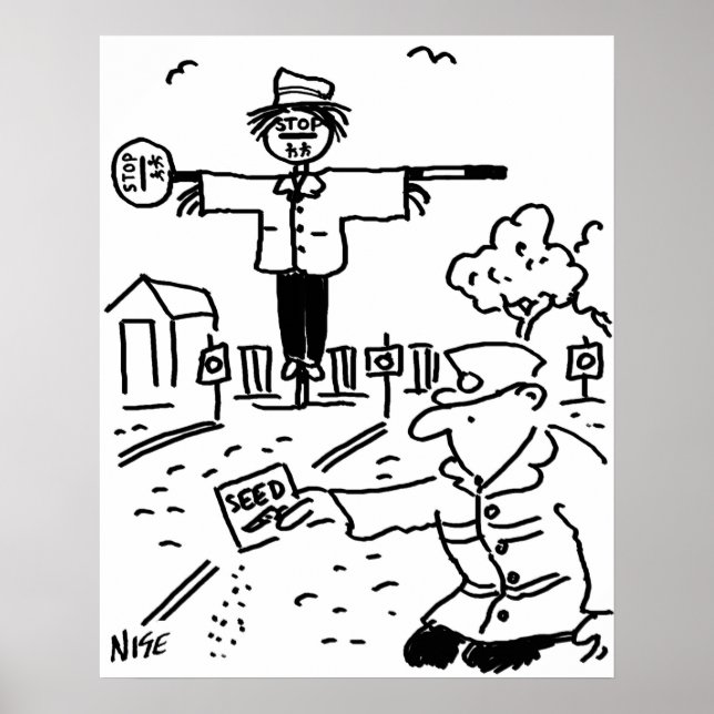 Lollipop Man Användas Lollipops för att skapa Fåge Poster (Framsidan)