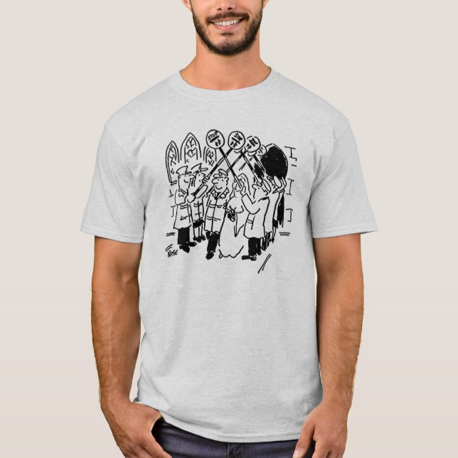 Lollipop Man är Gifta sig T Shirt (Framsida)
